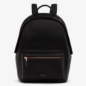 matt and nat rose gold backpack